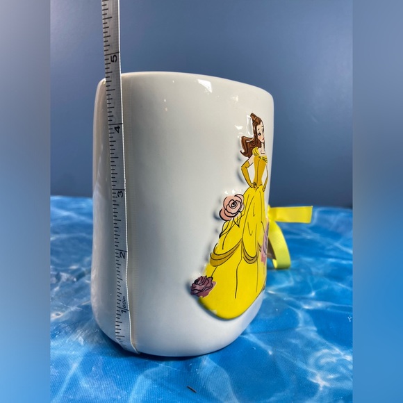 Rae Dunn - Disney Princess - Beauty & The Beast - Belle / Beauty Mug - BNWT 🥀 - Picture 11 of 11